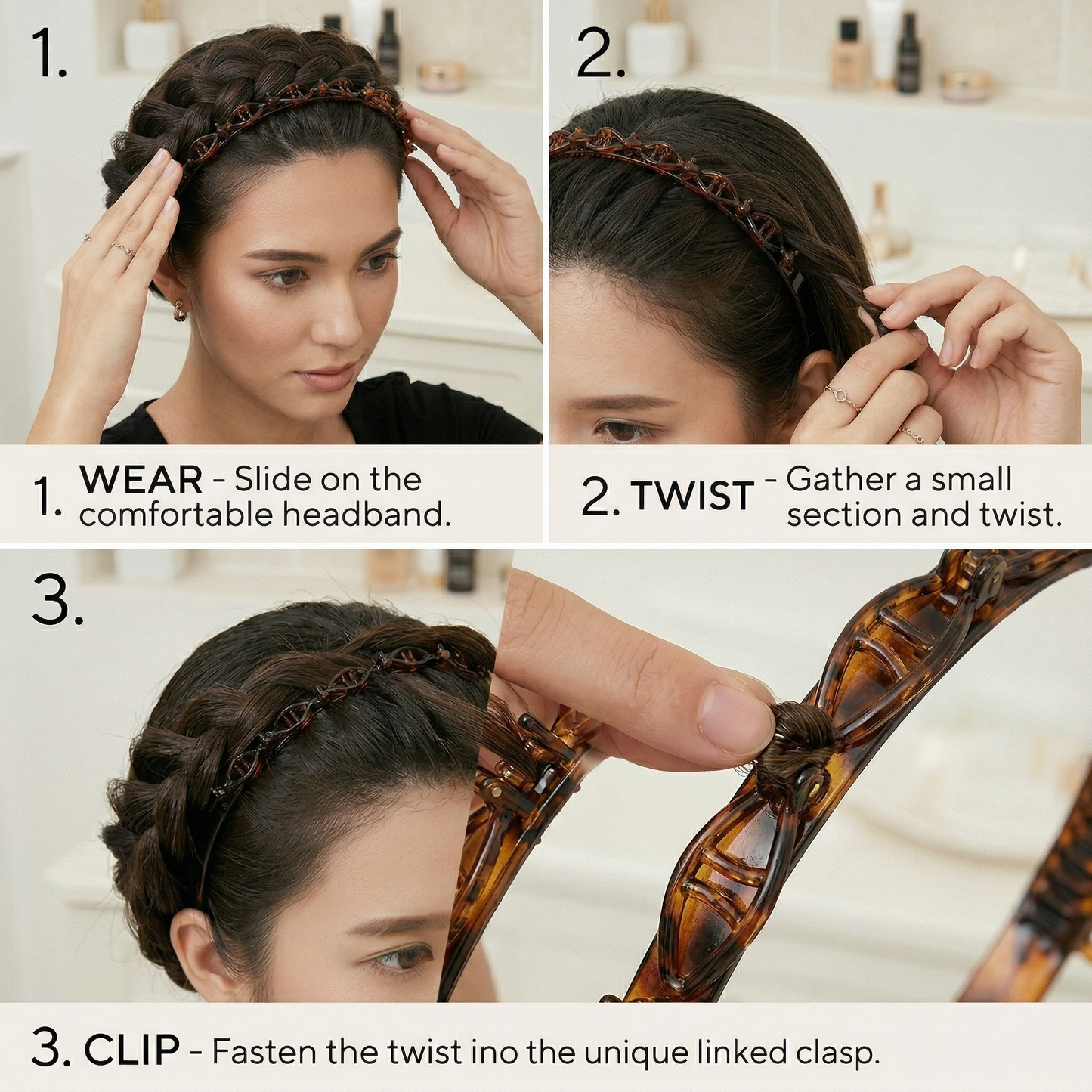 BangiTwist – Dual Bang Hair Styling Clip