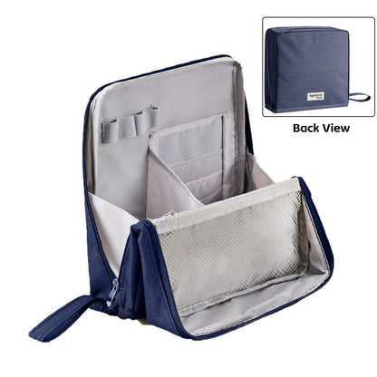 🔥Portable Large Capacity Standing Makeup Bag
