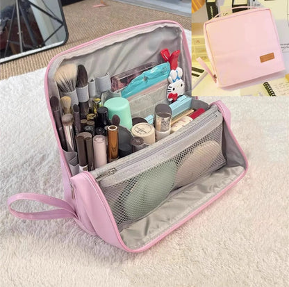 🔥Portable Large Capacity Standing Makeup Bag