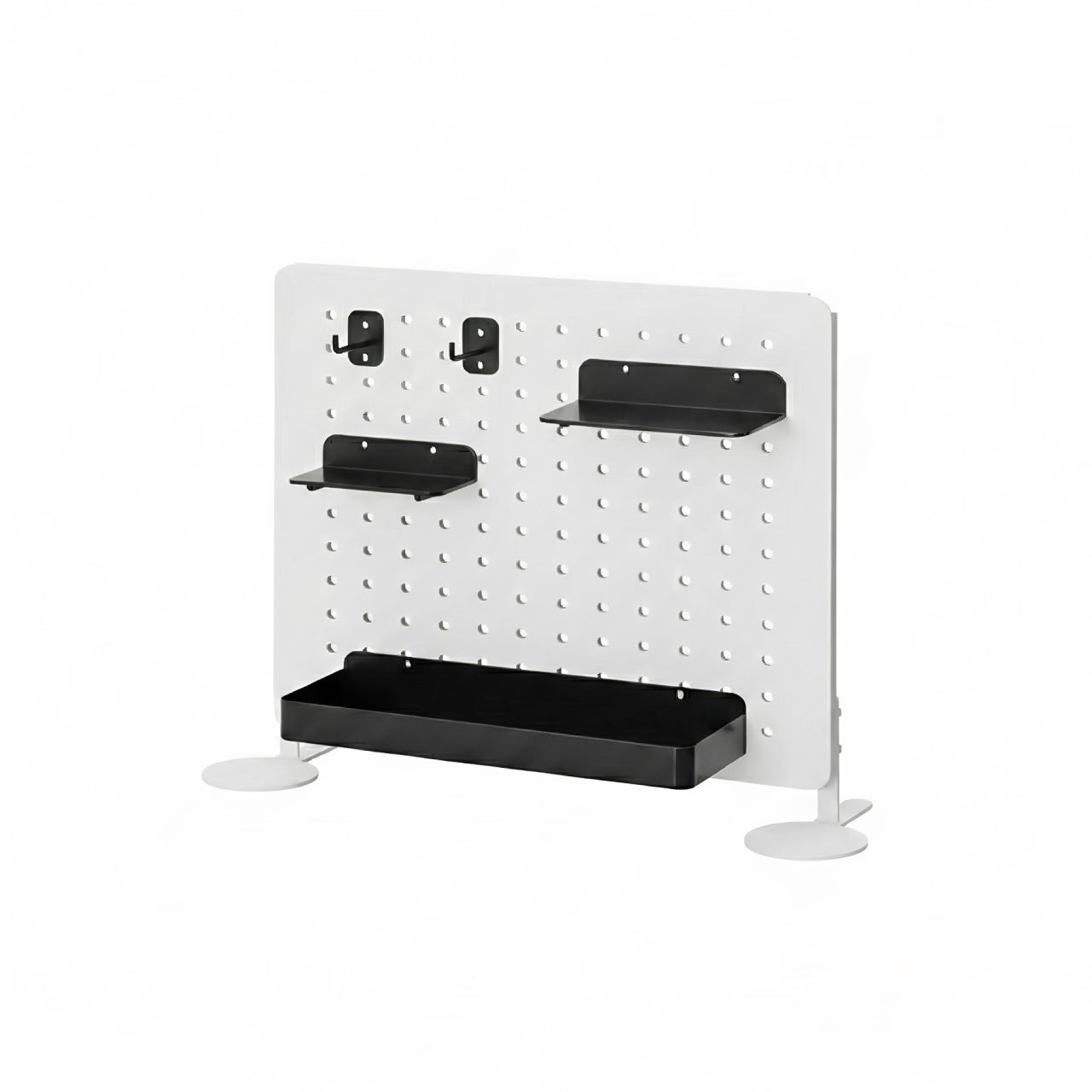 Metal Desktop Pegboard Organizer Set