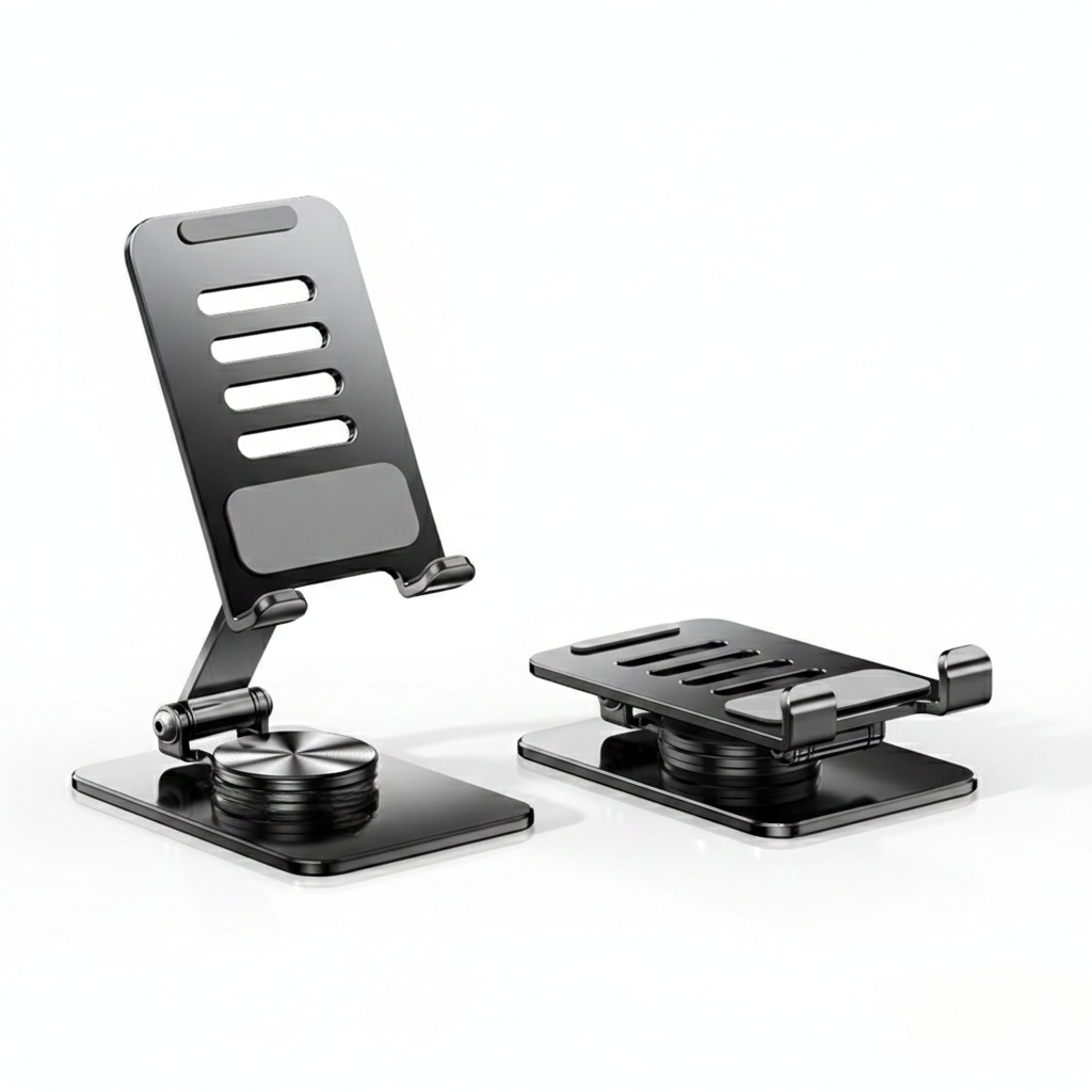 360° Rotating Metal Desktop Stand